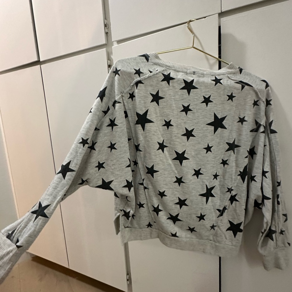 Gray Star Theo & Spence Patterned Sweatshirt - image 3